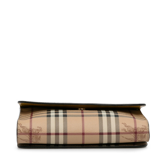 Pre-Loved Burberry Haymarket Check Loxley Crossbody Bag - Picture 5 of 12